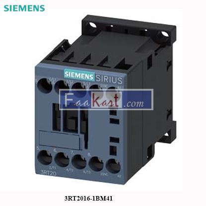 Picture of 3RT2016-1BM41 - Siemens Power contactor