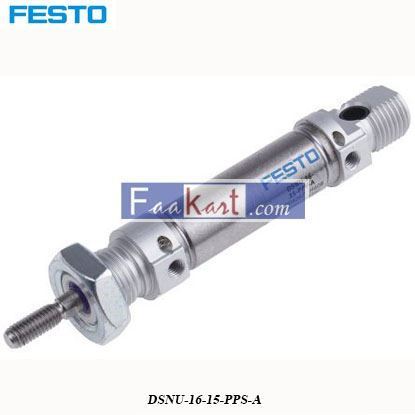 Picture of DSNU-16-15-PPS-A  Festo Pneumatic Cylinder