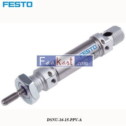 Picture of DSNU-16-15-PPV-A  Festo Pneumatic Cylinder