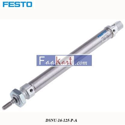 Picture of DSNU-16-125-P-A  Festo Pneumatic Cylinder