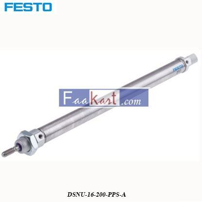 Picture of DSNU-16-200-PPS-A  Festo Pneumatic Cylinder