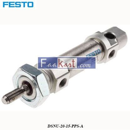 Picture of DSNU-20-15-PPS-A  Festo Pneumatic Cylinder