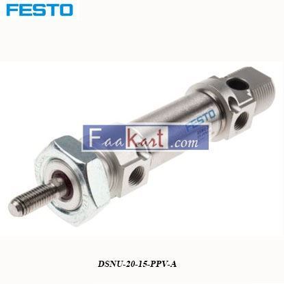 Picture of DSNU-20-15-PPV-A  Festo Pneumatic Cylinder