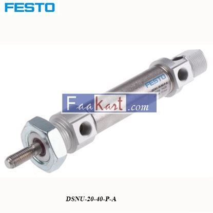 Picture of DSNU-20-40-P-A  Festo Pneumatic Cylinder( 19209)