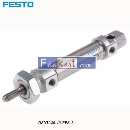 Picture of DSNU-20-40-PPS-A  Festo Pneumatic Cylinder