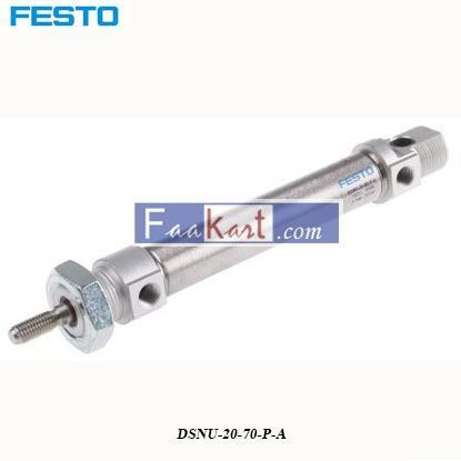 Picture of DSNU-20-70-P-A  Festo Pneumatic Cylinder