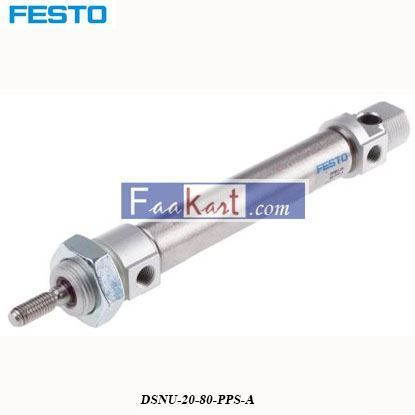 Picture of DSNU-20-80-PPS-A  Festo Pneumatic Cylinder
