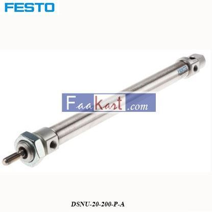 Picture of DSNU-20-200-P-A  Festo Pneumatic Cylinder