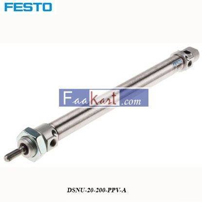 Picture of DSNU-20-200-PPV-A  Festo Pneumatic Cylinder