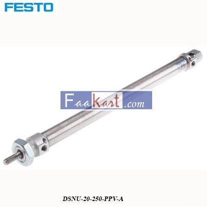 Picture of DSNU-20-250-PPV-A 19243   Festo Pneumatic Cylinder