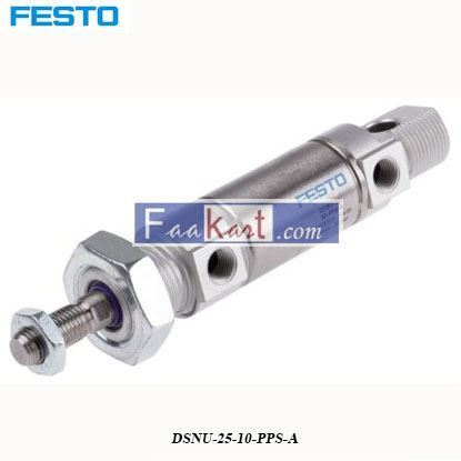 Picture of DSNU-25-10-PPS-A  Festo Pneumatic Cylinder