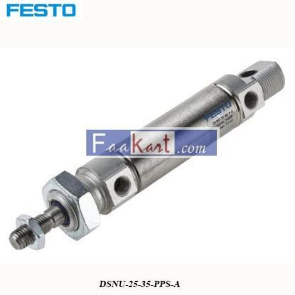 Picture of DSNU-25-35-PPS-A  Festo Pneumatic Cylinder