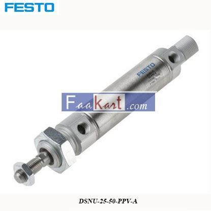 Picture of DSNU-25-50-PPV-A Festo Pneumatic Cylinder 19246