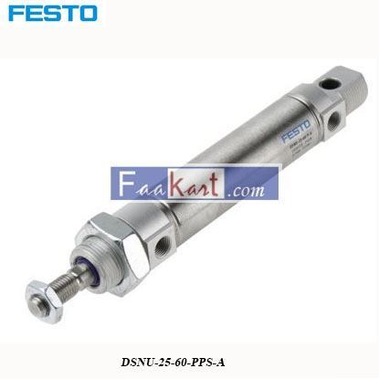 Picture of DSNU-25-60-PPS-A  Festo Pneumatic Cylinder