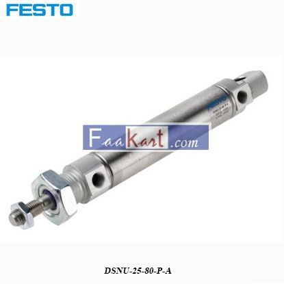 Picture of DSNU-25-80-P-A (19222) -  Festo Pneumatic Cylinder