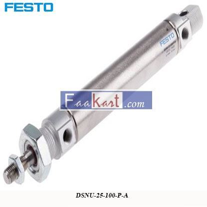 Picture of DSNU-25-100-P-A  Festo Pneumatic Cylinder
