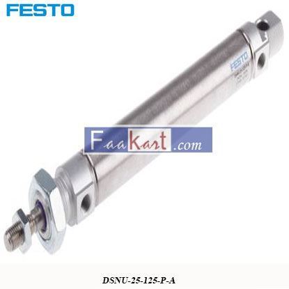 Picture of DSNU-25-125-P-A  Festo Pneumatic Cylinder