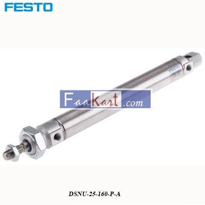 Picture of DSNU-25-160-P-A  Festo Pneumatic Cylinder
