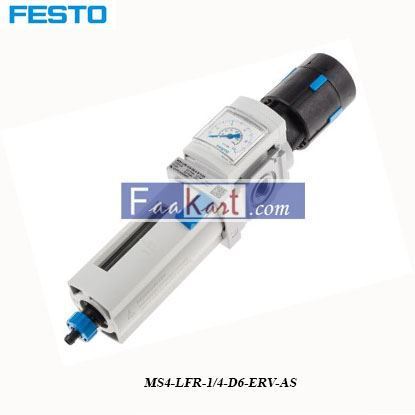 Picture of MS4-LFR-1 4-D6-ERV-AS  FESTO Filter Regulator