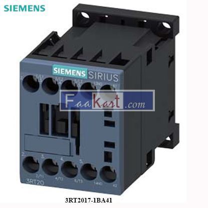 Picture of 3RT2017-1BA41 Siemens Power contactor