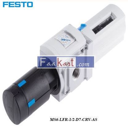 Picture of MS6-LFR-1 2-D7-CRV-AS  FESTO Filter Regulator