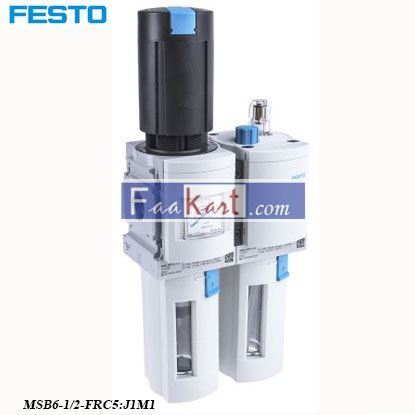 Picture of MSB6-12-FRC5J1M1  Festo G 1/2 FRL Assembly