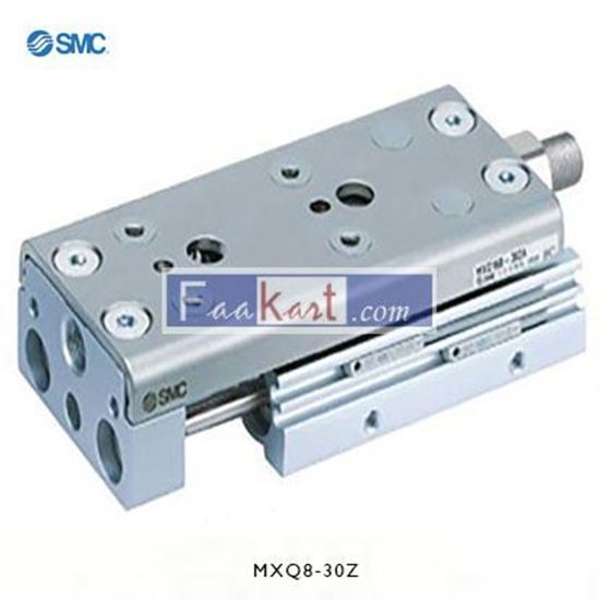 Picture of MXQ8-30Z     SMC Slide Unit Actuator Double Action, 8mm Bore, 30mm stroke