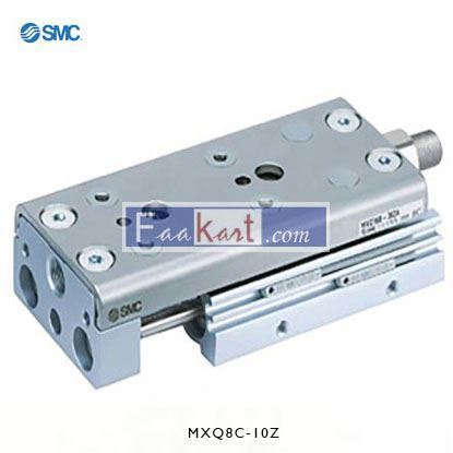 Picture of MXQ8C-10Z     SMC Slide Unit Actuator Double Action, 8mm Bore, 10mm stroke