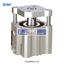 Picture of CDQMB16-25     NewSMC Pneumatic Compact Cylinder 16mm Bore, 25mm Stroke, CQM Series, Double Acting