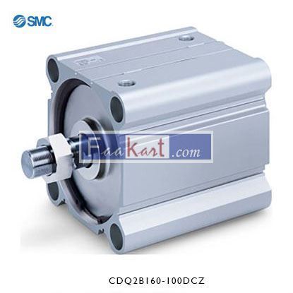 Picture of CDQ2B160-100DCZ    NewSMC Pneumatic Compact Cylinder 160mm Bore, 100mm Stroke, CQ2 Series, Double Acting