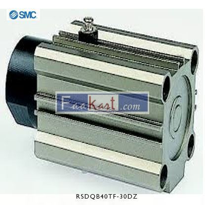 Picture of RSDQB40TF-30DZ    NewSMC Pneumatic Compact Cylinder 40mm Bore, 30mm Stroke, RSQ Series, Double Acting