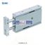 Picture of CXSM10-75      SMC Pneumatic Guided Cylinder 10mm Bore, 75mm Stroke, CXS Series