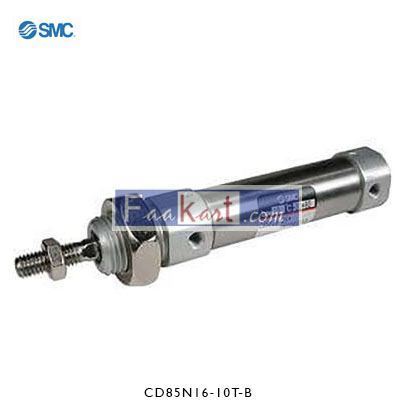 Picture of CD85N16-10T-B    NewSMC Pneumatic Cylinder 16mm Bore, 10mm Stroke, C85 Series, Double Acting