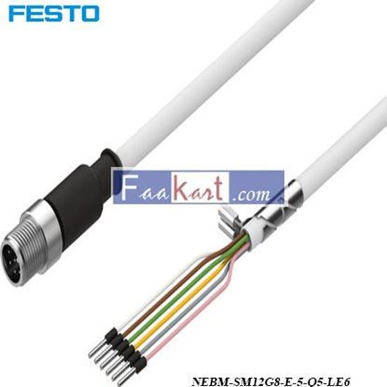 Picture of NEBM-SM12G8-E-5-Q5-LE6  NewFesto Motor Cable