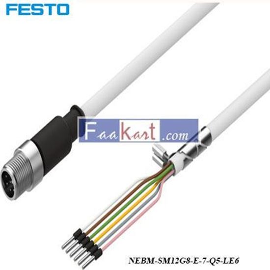 Picture of NEBM-SM12G8-E-7-Q5-LE6  NewFesto Motor Cable