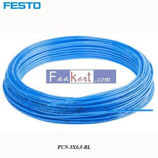 Picture of PUN-3X0,5-BL  Festo Air Hose