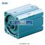 Picture of CD55B20-150 SMC SMC Pneumatic Compact Cylinder 20mm Bore, 150mm Stroke, C55 Series, Double Acting