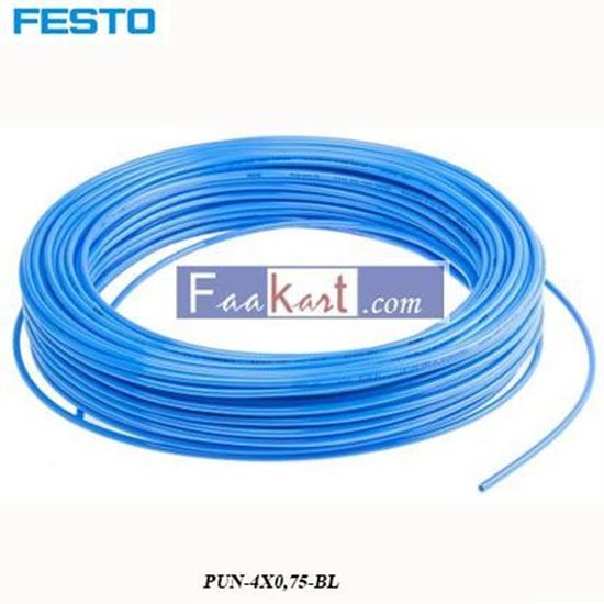 Picture of PUN-4X0,75-BL   Festo Air Hose