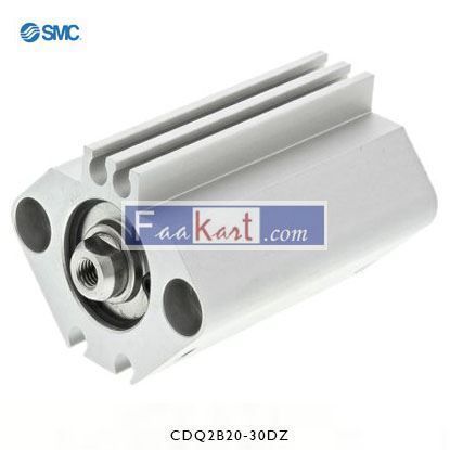 Picture of CDQ2B20-30DZ      SMC Pneumatic Compact Cylinder 20mm Bore, 30mm Stroke, CQ2 Series, Double Acting