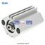 Picture of CDQ2B20-30DZ      SMC Pneumatic Compact Cylinder 20mm Bore, 30mm Stroke, CQ2 Series, Double Acting
