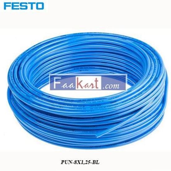 Picture of PUN-8X1,25-BL  Festo Air Hose  159666