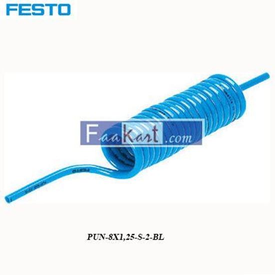 Picture of PUN-8X1,25-S-2-BL FESTO  Spiral plastic tubing 197594