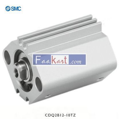 Picture of CDQ2B12-10TZ    SMC Pneumatic Compact Cylinder 12mm Bore, 10mm Stroke, CQ2 Series, Single Acting