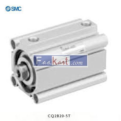 SMC CDQ2B20-10S Pneumatic Cylinder Single Acting 20mm Bore 10mm Stroke USED 