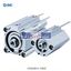 Picture of CDQ2B12-10DZ   SMC Pneumatic Compact Cylinder 12mm Bore, 10mm Stroke, CQ2 Series, Double Acting