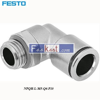 Picture of NPQH-L-M5-Q6-P10 FESTO Elbow Connector