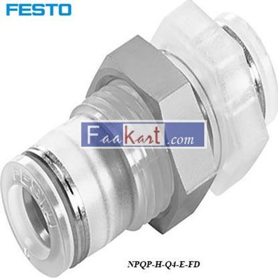 Picture of NPQP-H-Q4-E-FD  Festo Pneumatic Bulkhead