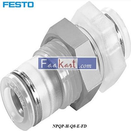 Picture of NPQP-H-Q8-E-FD  Festo Pneumatic Bulkhead