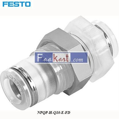 Picture of NPQP-H-Q10-E-FD  Festo Pneumatic Bulkhead