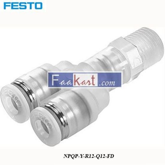 Picture of NPQP-Y-R12-Q12-FD  Festo Pneumatic Double Y Threaded